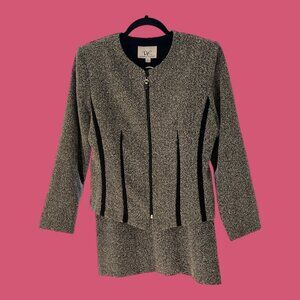 Donna Ricco Suit Jacket Sz 12 like a 10,SAG HARBOR(match)Skirt Sz 8 Perfect Pair